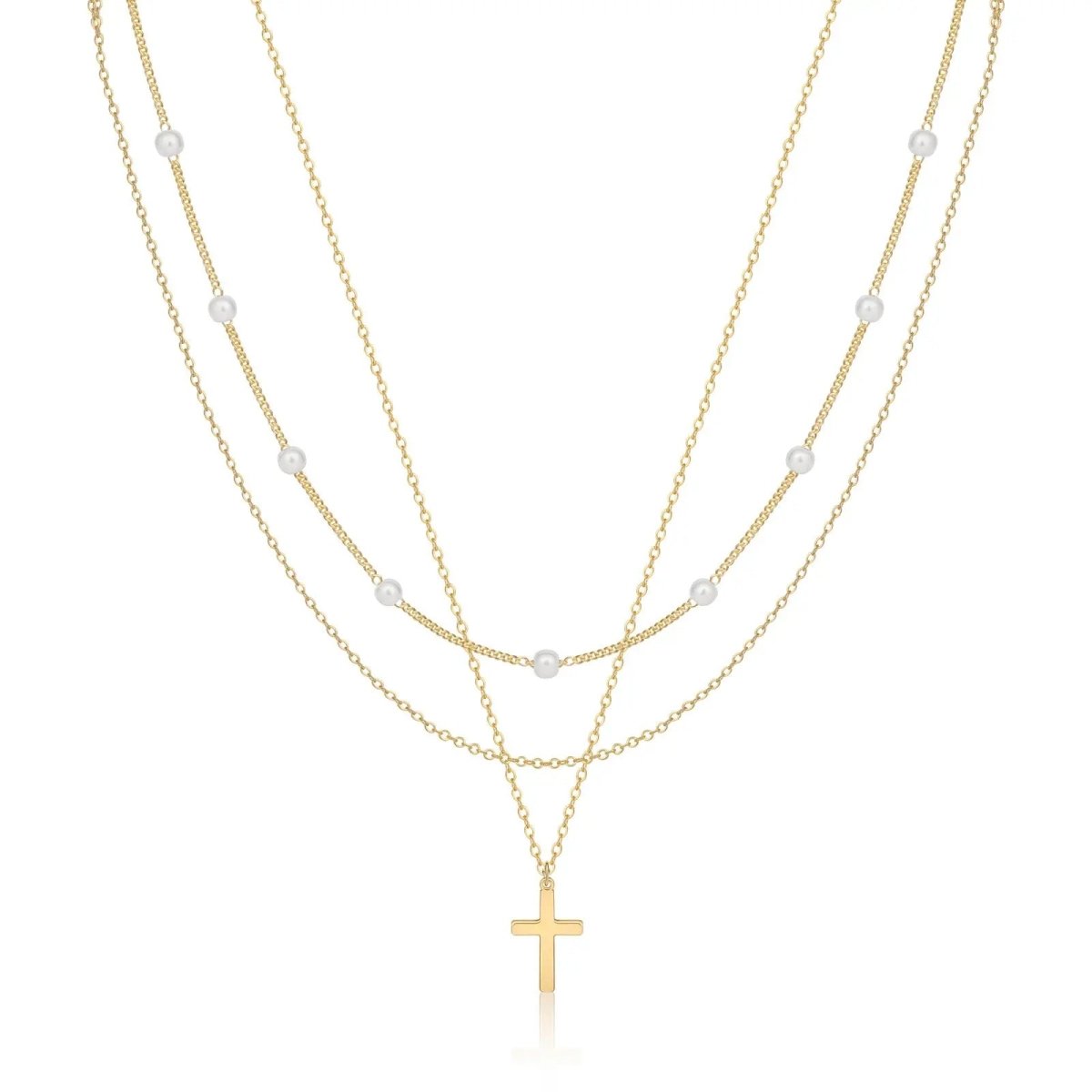 Kyerlyn Dainty Cross Necklaces - KYERLYN