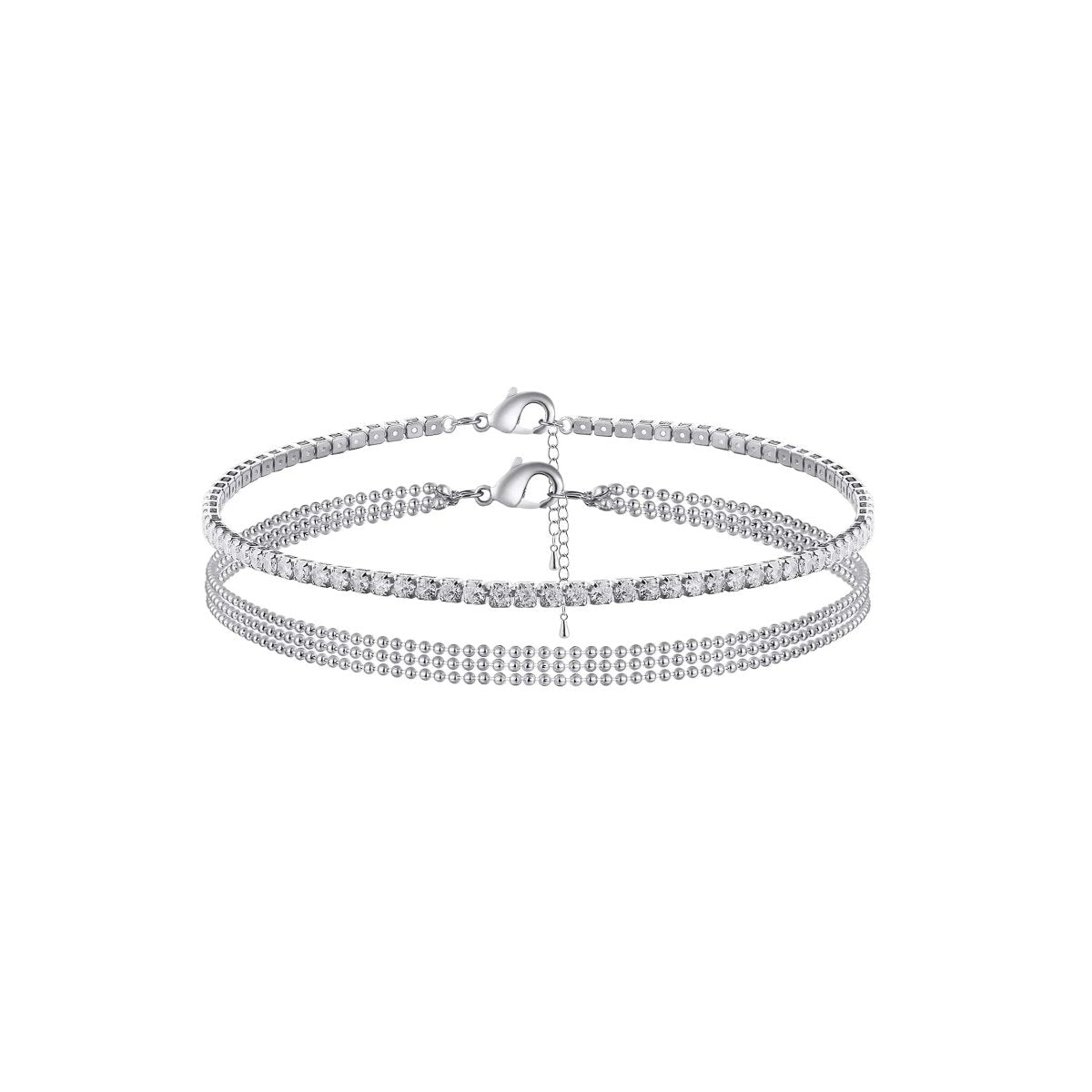 Kyerlyn Dainty Layered Anklets for Women - KYERLYN