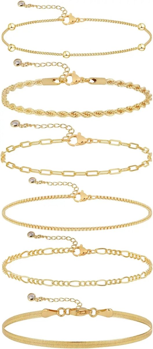 Kyerlyn Silver/Gold Bracelets Stack - KYERLYN
