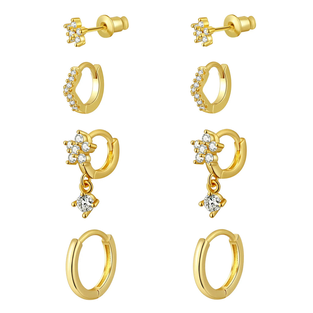 [KATENKELLY] 芸能人着用☆Gently Shine Hoop Earrings KATENKELLY] 芸能人着用☆Gently Shine Hoop Earrings